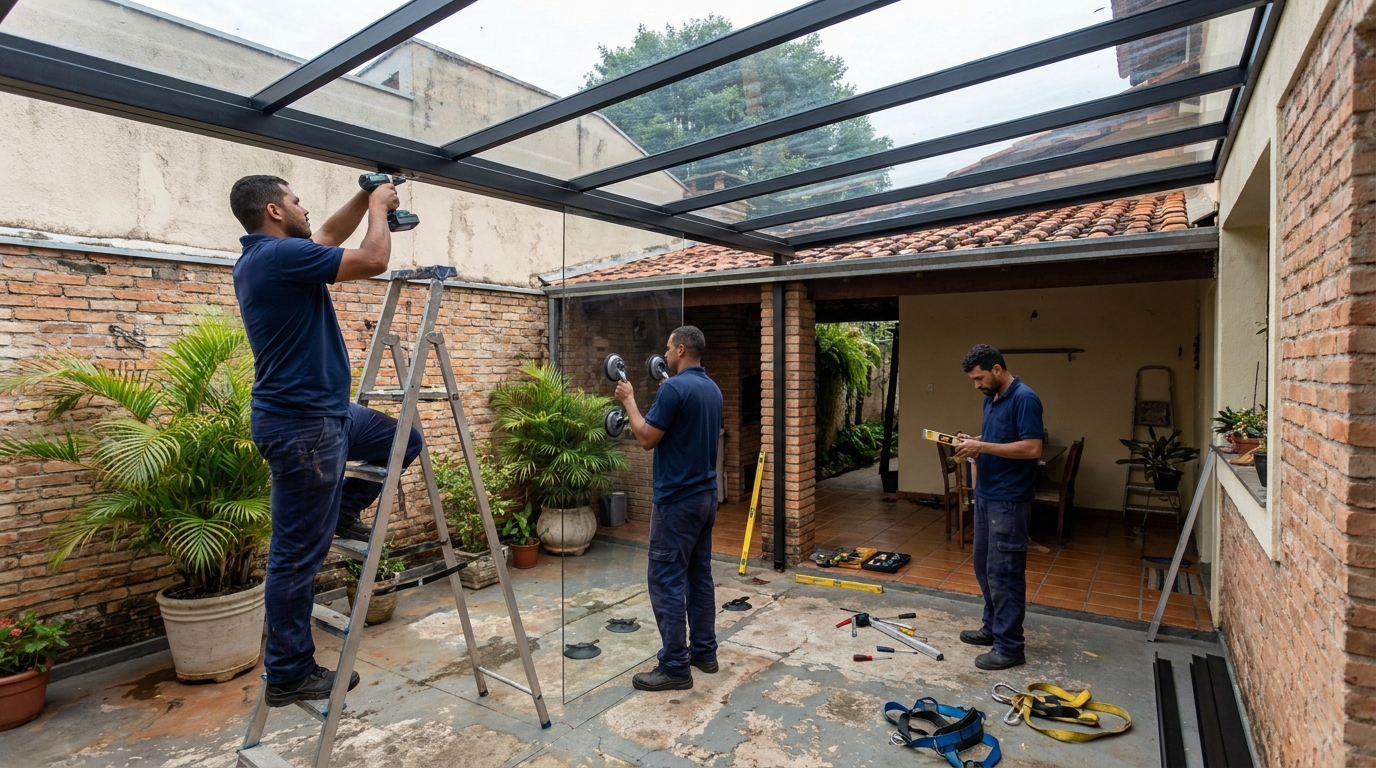 Cobertura para garagem em Boa Vista‑RR
